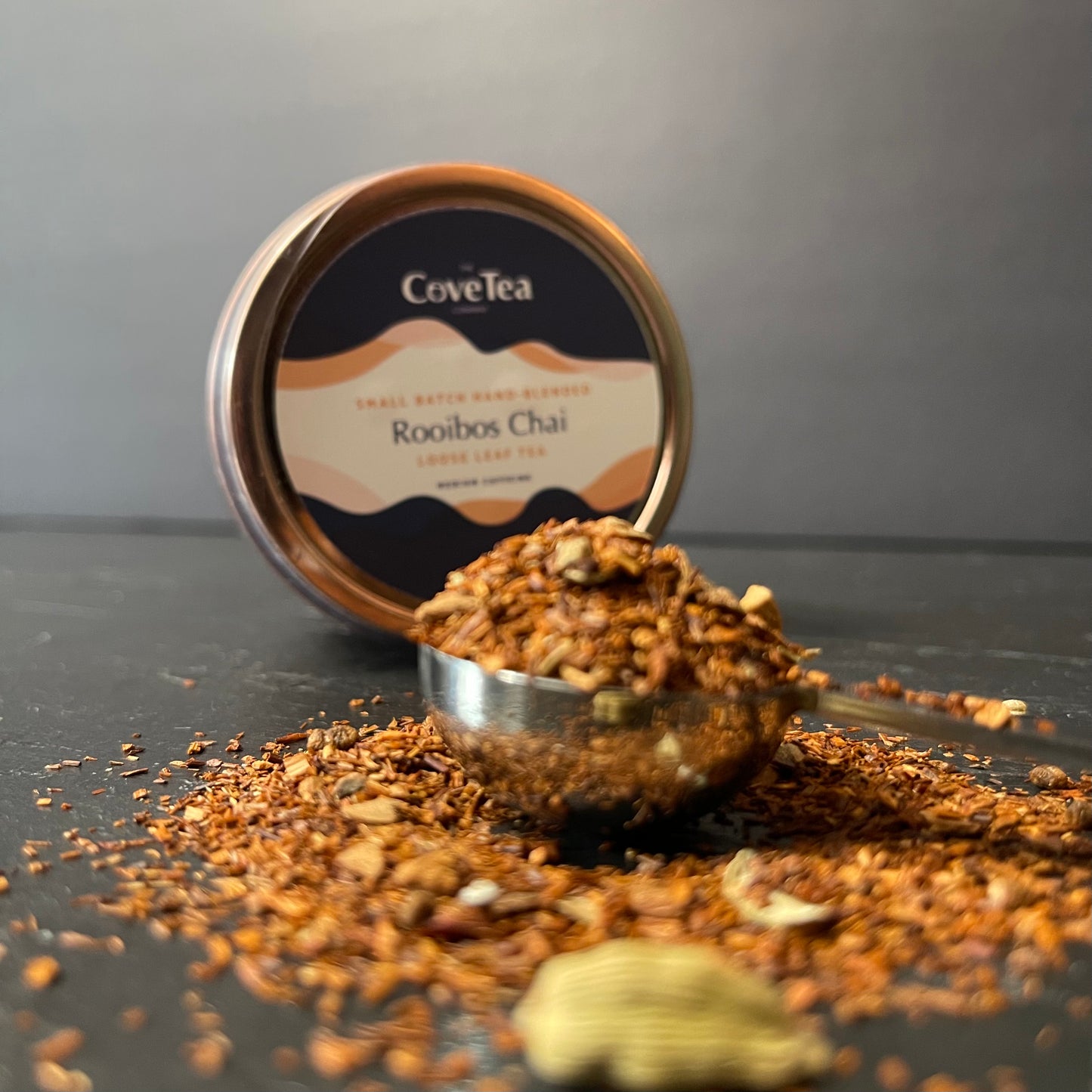 Rooibos Chai (Organic) : Rose Gold Tin