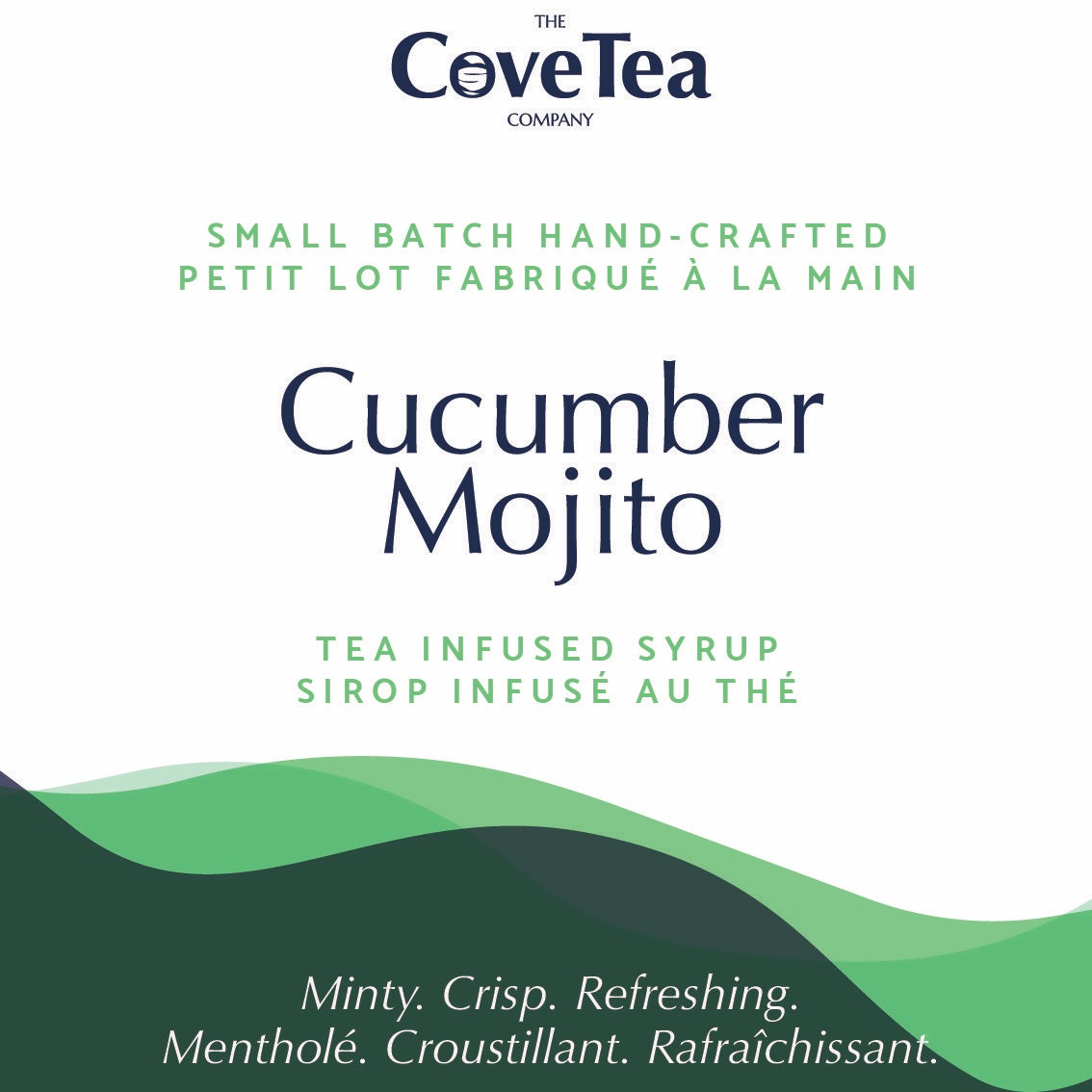 Cucumber Mint Tea Infused Artisan Syrup