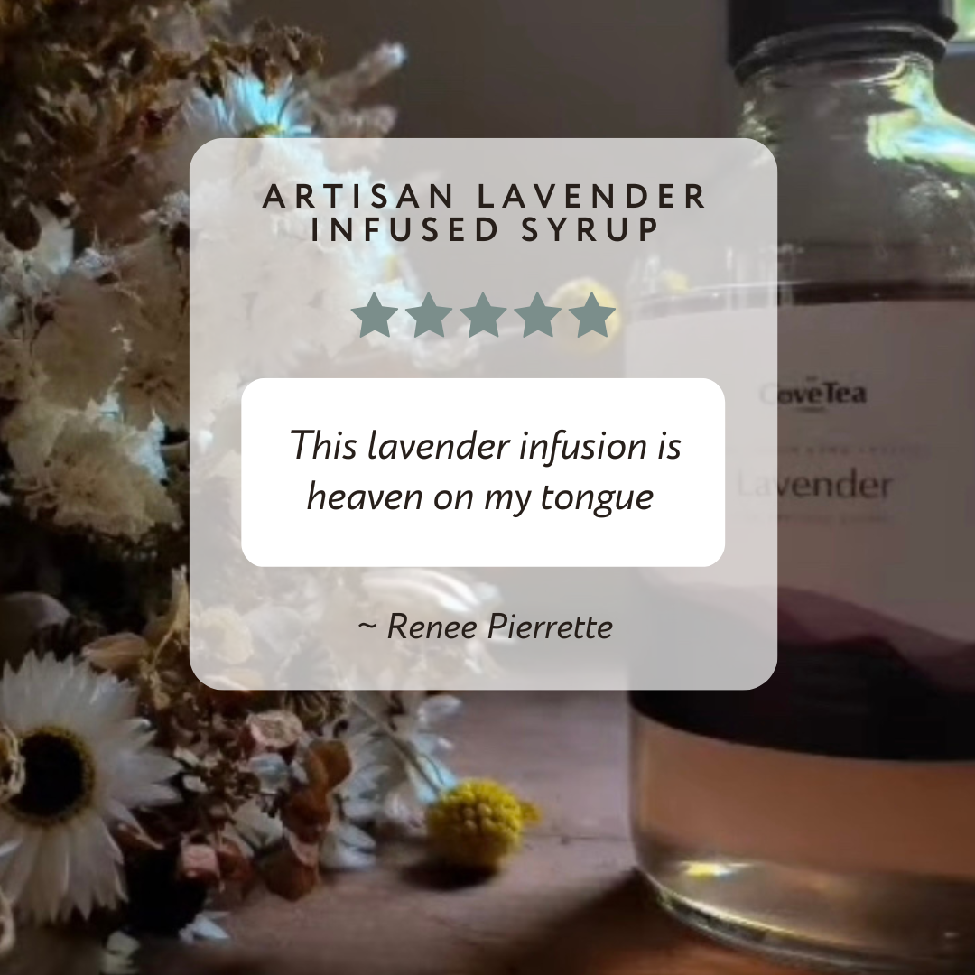Lavender Tea Infused Artisan Syrup