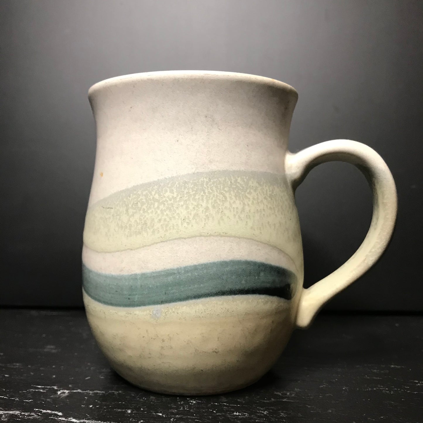 Vintage Ocean Wave Pottery Teacup