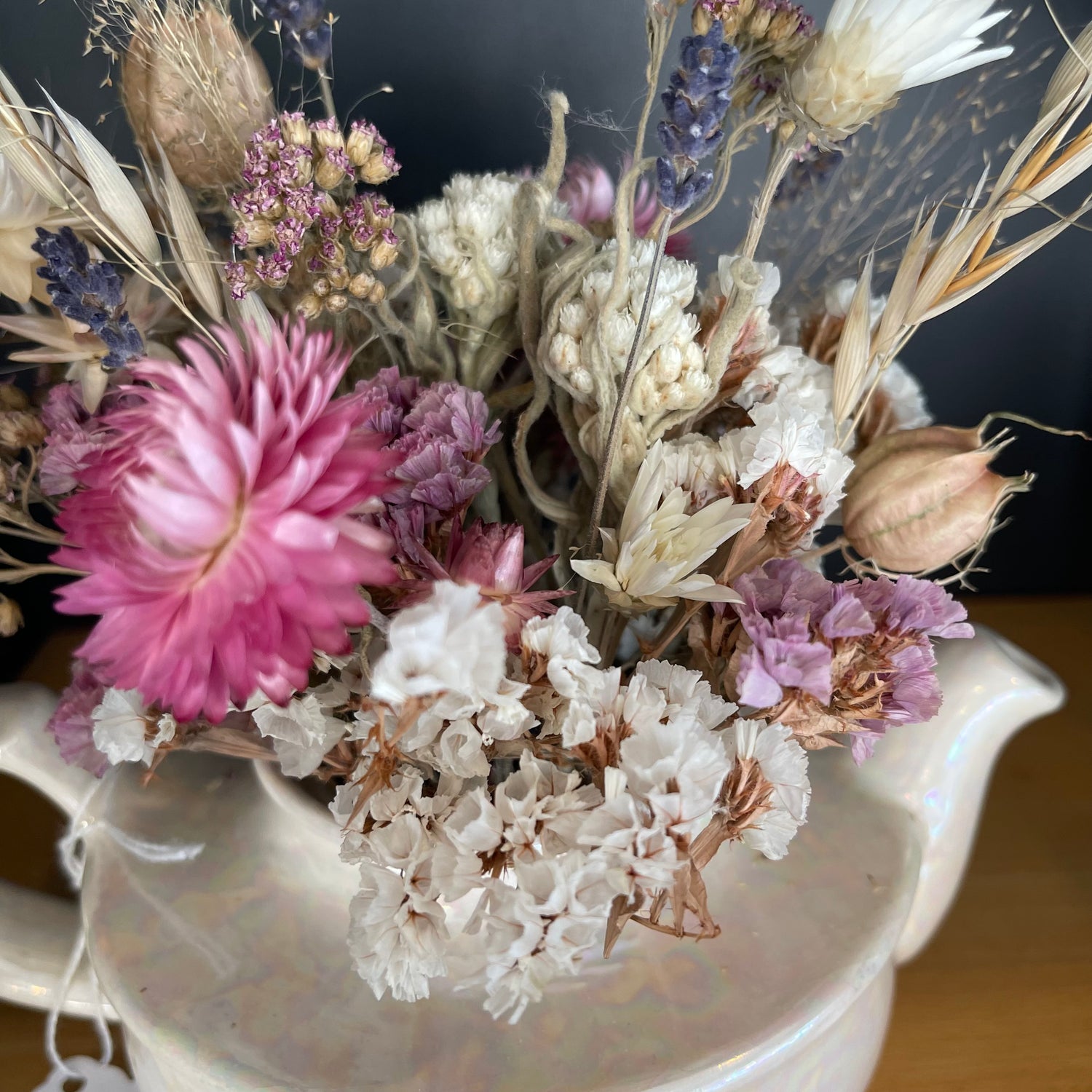 Strawflower Farm’s Dried Floral Arrangements
