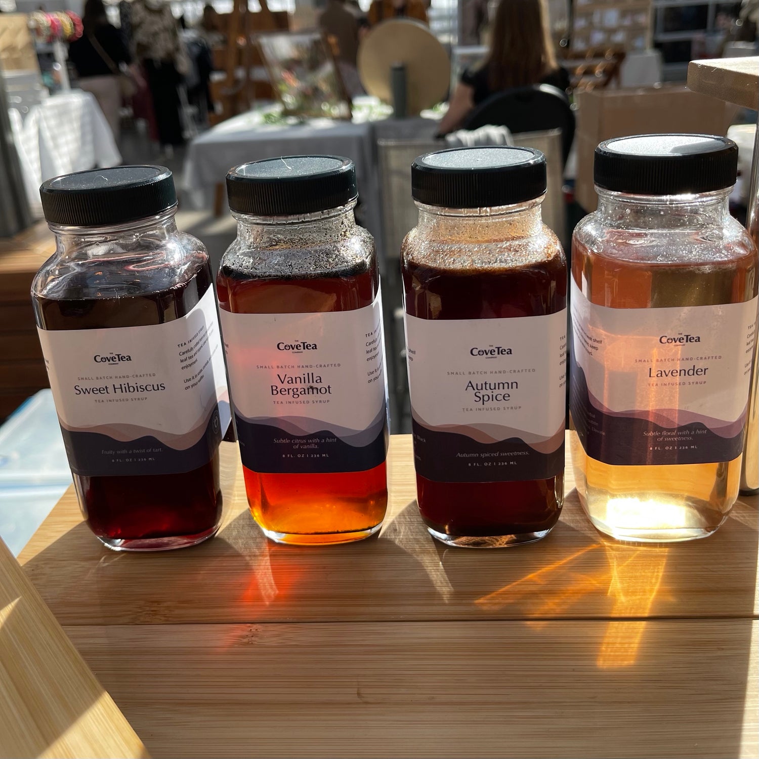 Artisan Tea-Infused Syrups