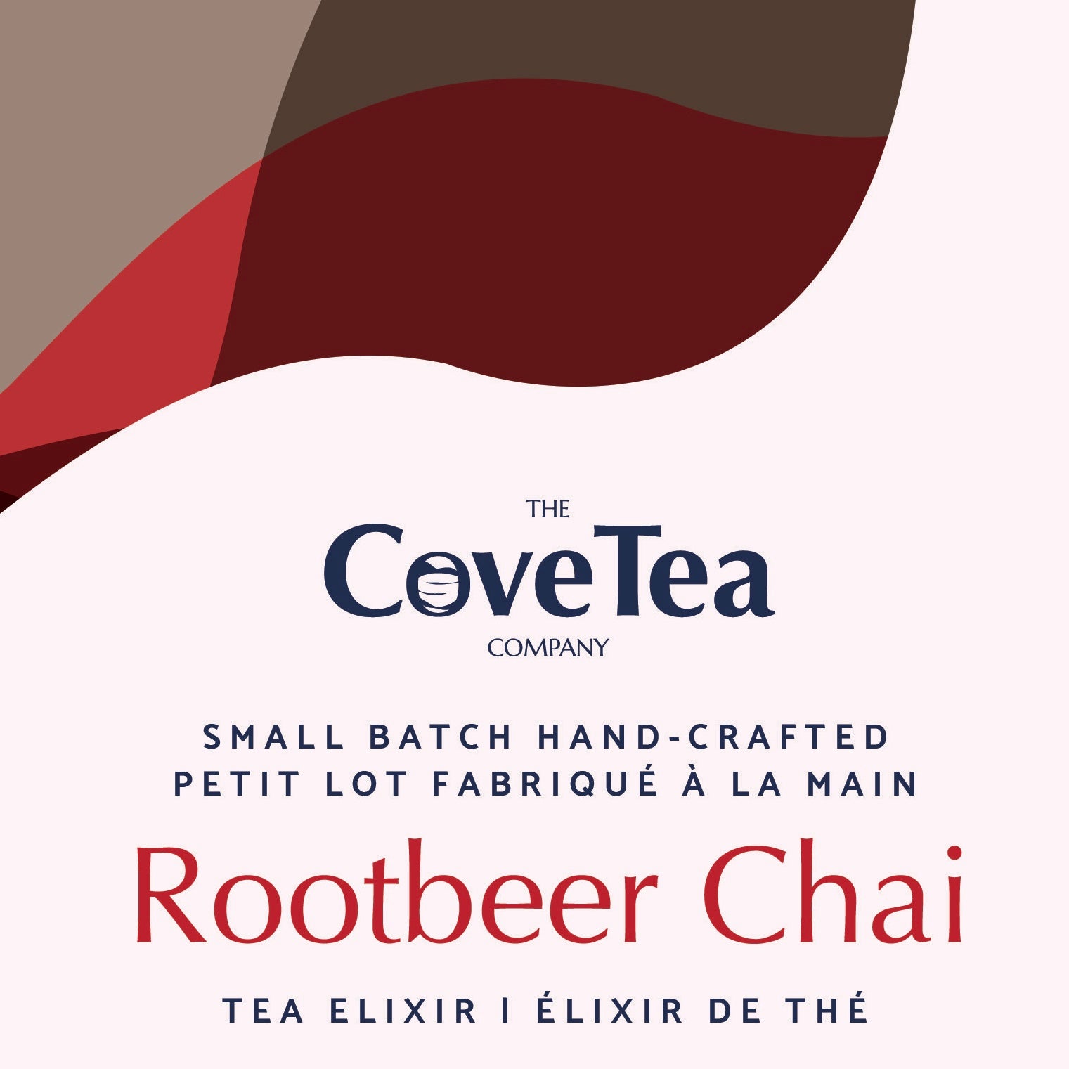 Rootbeer Chai Tea Elixir Label - The Cove Tea Co