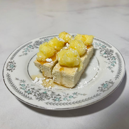 Homemade Shortbread & Lemon Curd with a Vanilla Bergamot Drizzle | The Cove Tea Co