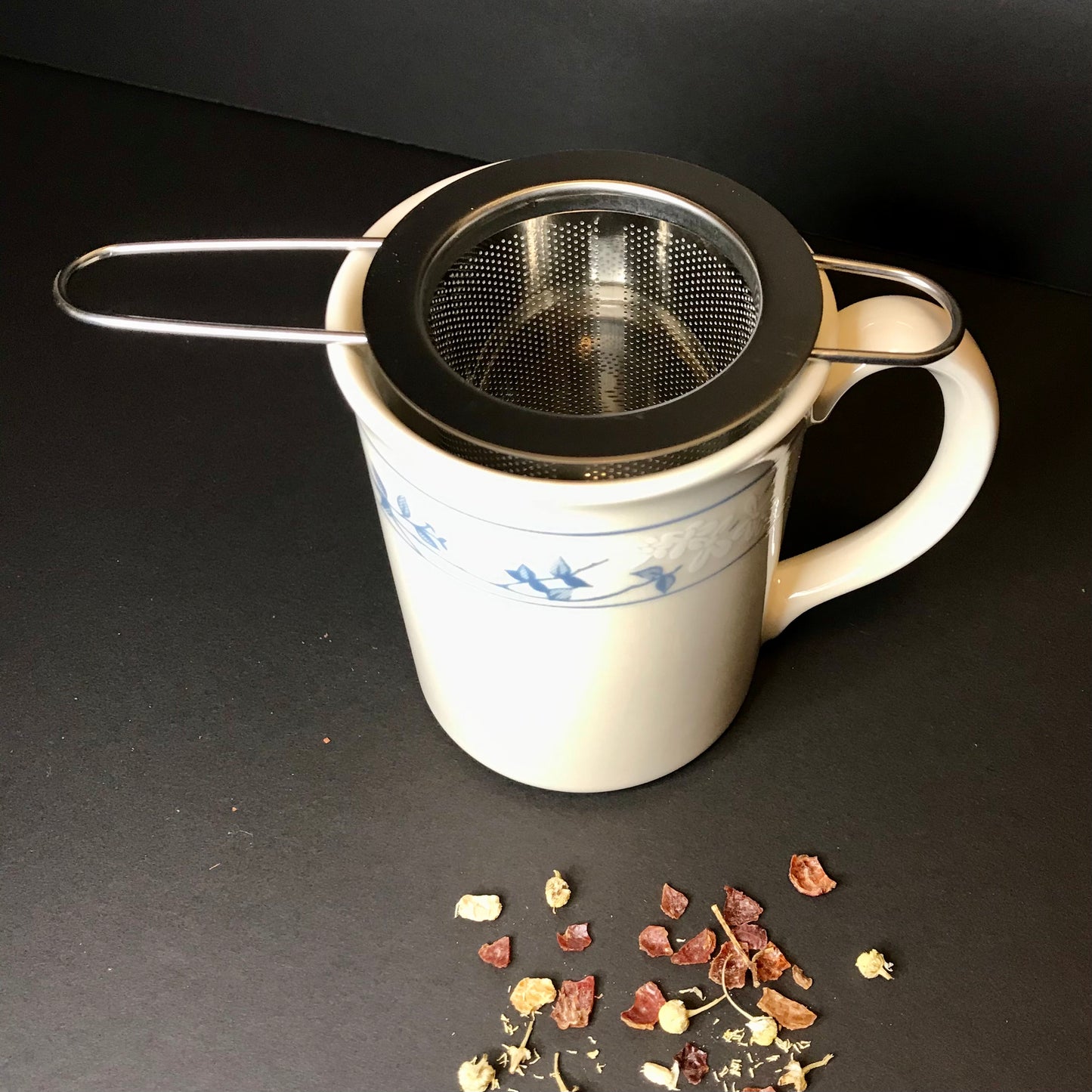 Stainless Steel Infuser with folding handles