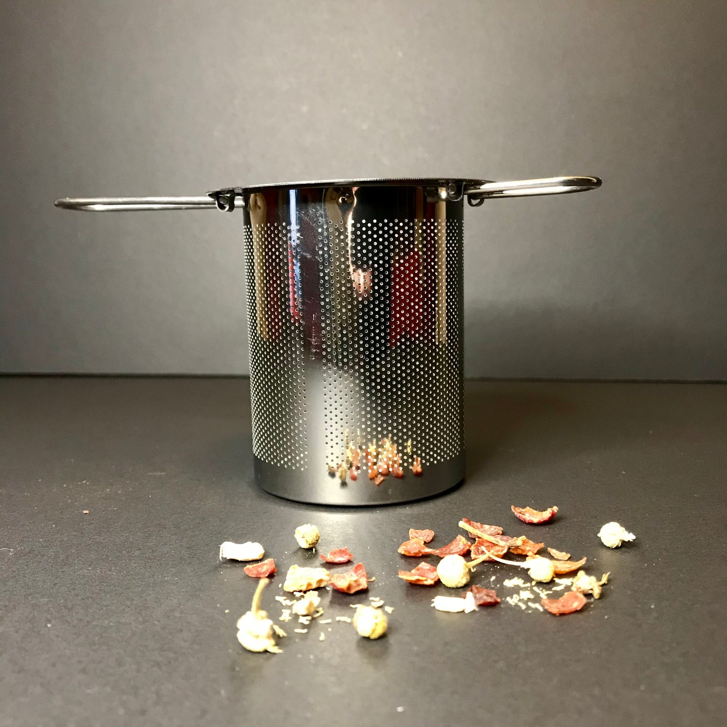 Stainless Steel Infuser with folding handles