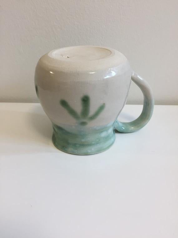 Bamboo Hand-Pottered Tea Cup (7oz)