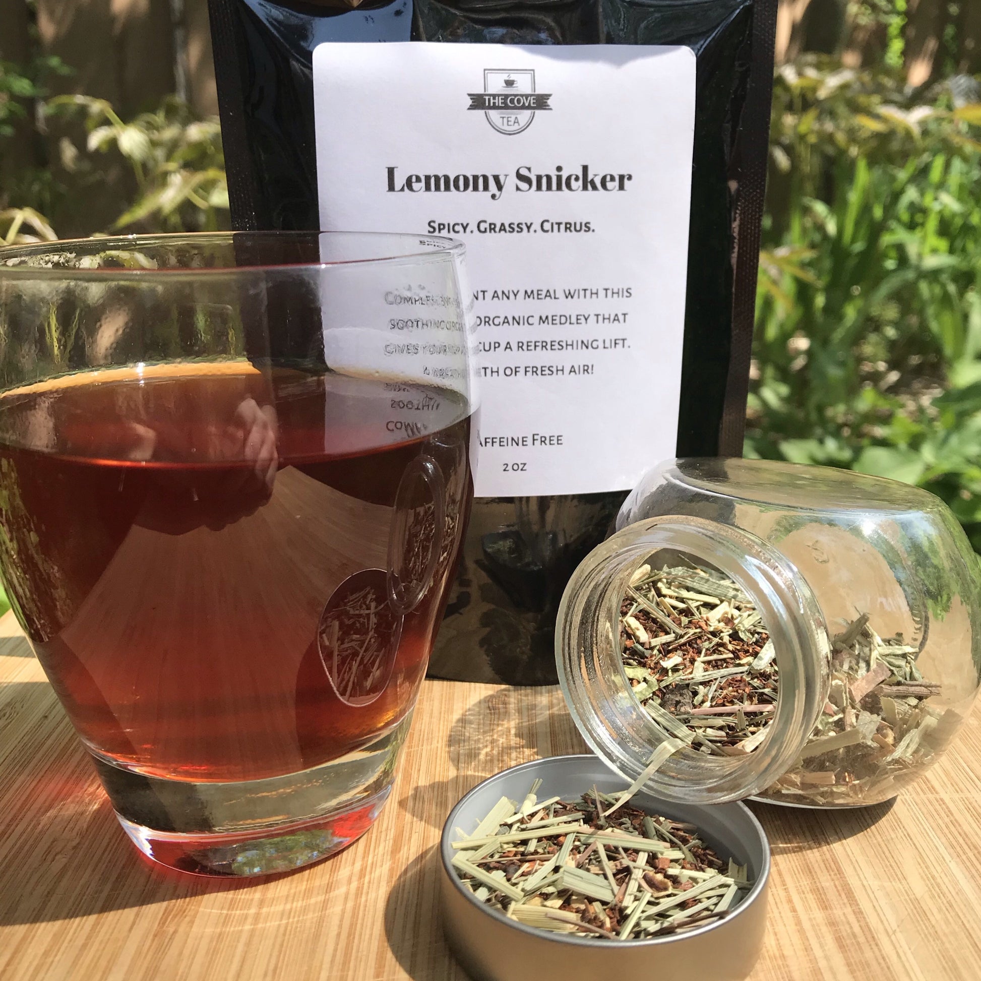 Lemony Snicker Liquor Colour and Loose Leaf Tea 2 oz Pouch - The Cove Tea Company - Spruce Grove Alberta Canada