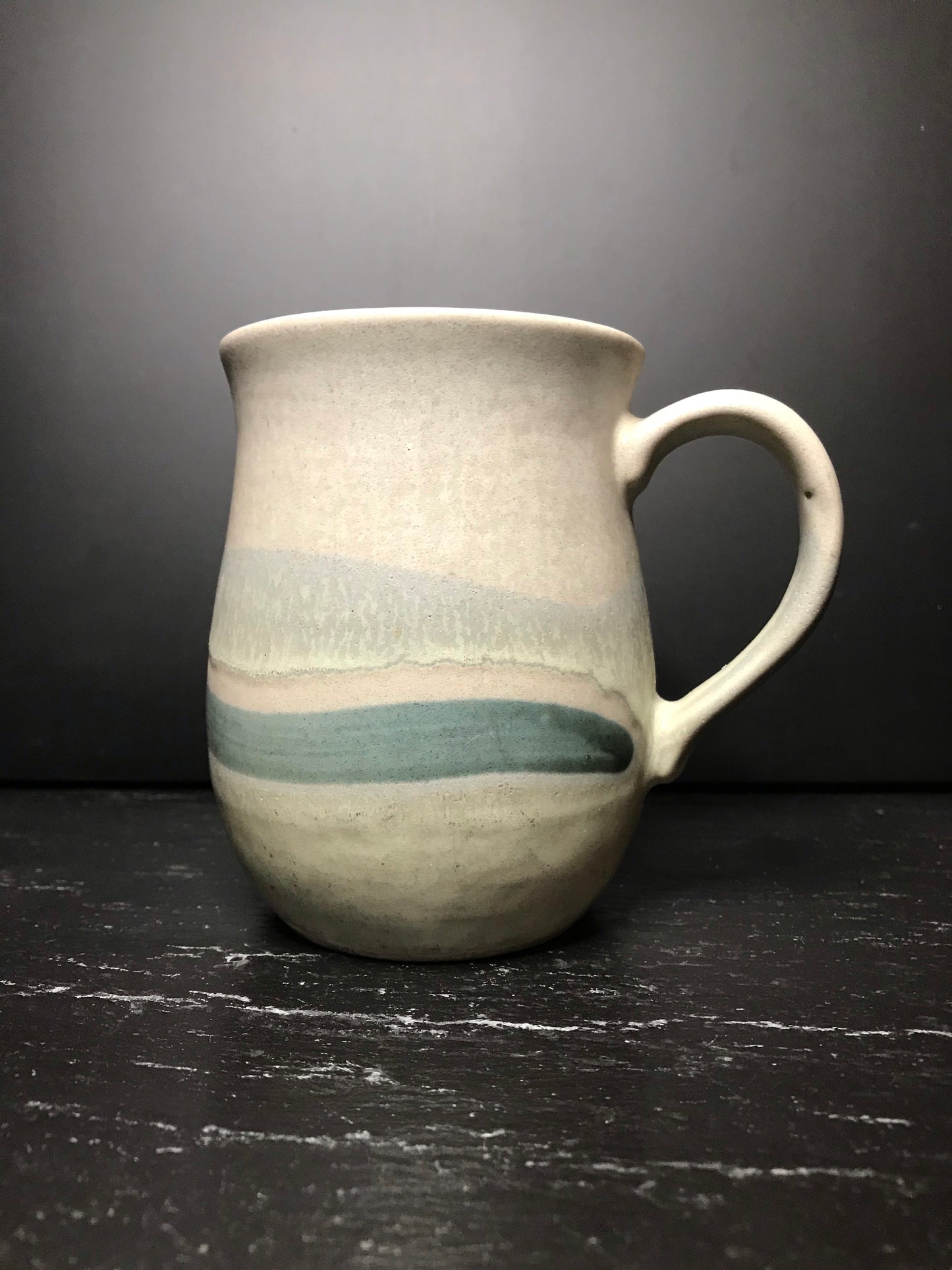 Vintage Ocean Wave Pottery Teacup
