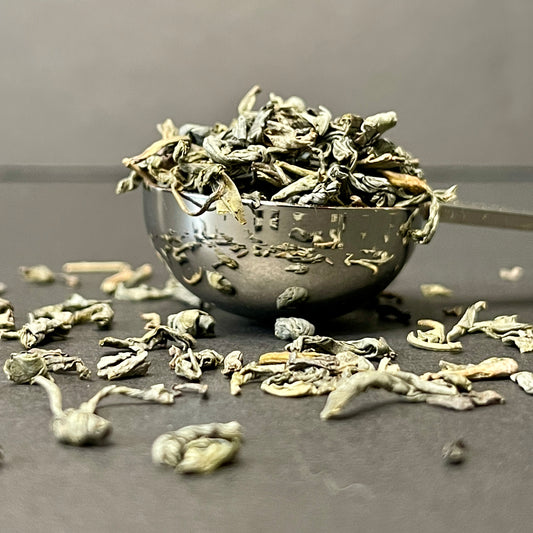 White Tip Jasmine | Jasmine Scented Luxury Loose Leaf Green Tea | The Cove Tea Company | Spruce Grove AB Canada