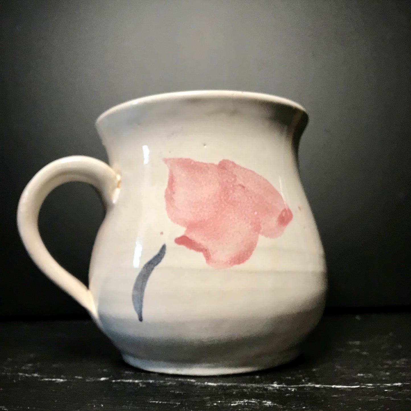 Vintage Pottered Floral Teacup