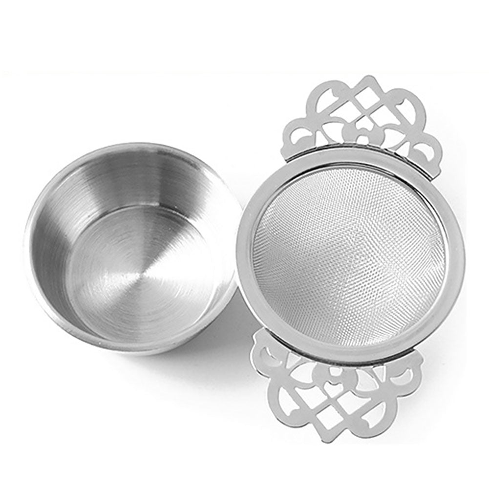 Elegant Lace Handle Tea Strainer — The Cove Tea Company - Edmonton AB